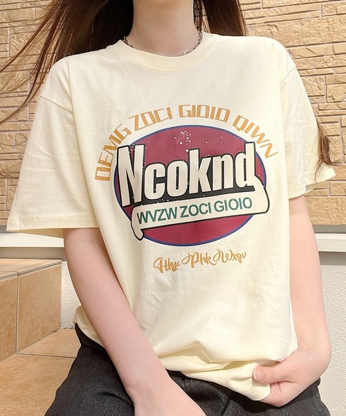 オーバーサイズプリントTシャツ（Tシャツ/カットソー）｜Nana