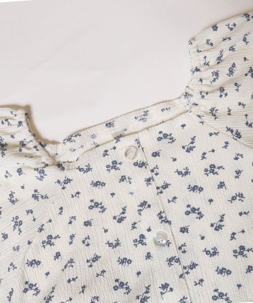 coca(coca)(コカ)の「キッズ クレープシャーリング花柄トップス(Tシャツ/カットソー・キッズ・A/B・150/140/130/120)」の15枚目の写真