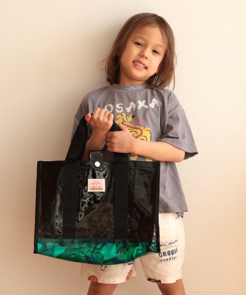 Ocean&Ground(オーシャン&グラウンド)の「プールバック OAHU【Online Exclusive】(トートバッグ・キッズ・グリーン/イエロー/ピンク/ブルー/ブラック/ライトブルー/チャコールグレー/ライトグリーン・FREE)」の18枚目の写真