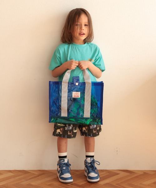 Ocean&Ground(オーシャン&グラウンド)の「プールバック OAHU【Online Exclusive】(トートバッグ・キッズ・グリーン/イエロー/ピンク/ブルー/ブラック/ライトブルー/チャコールグレー/ライトグリーン・FREE)」の22枚目の写真