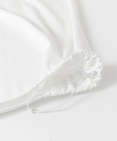 URBAN RESEARCH DOORS（アーバンリサーチドアーズ）の「『仁村紗和さん着用』『UR TECH』サマシェア ドロストTシャツ（Tシャツ/カットソー・メンズ・ブラック/ブラック系その他/ホワイト・MEDIUM/LARGE）」の22枚目の写真