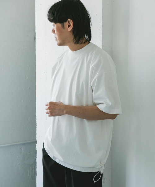 『仁村紗和さん着用』『UR TECH』サマシェア ドロストTシャツ 4216646_base.jpg