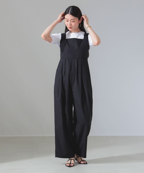 【専用です】新品未使用Demi-Luxe BEAMSツイルオールインワン  S Demi-Luxe BEAMS - 未使用 定価￥24000《デミルクスビームス