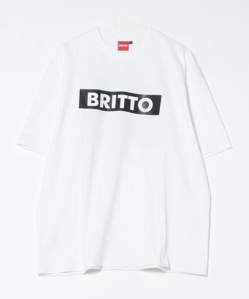 TONE SELECT GOODS（トーンセレクトグッズ）の「【BRITTO】プリントTシャツ（Tシャツ/カットソー・メンズ・ネイビー/ブラック系その他/ホワイト系その他2/ブラック系その他2/ホワイト系その他・MEDIUM/LARGE/X-LARGE/SMALL）」の2枚目の写真
