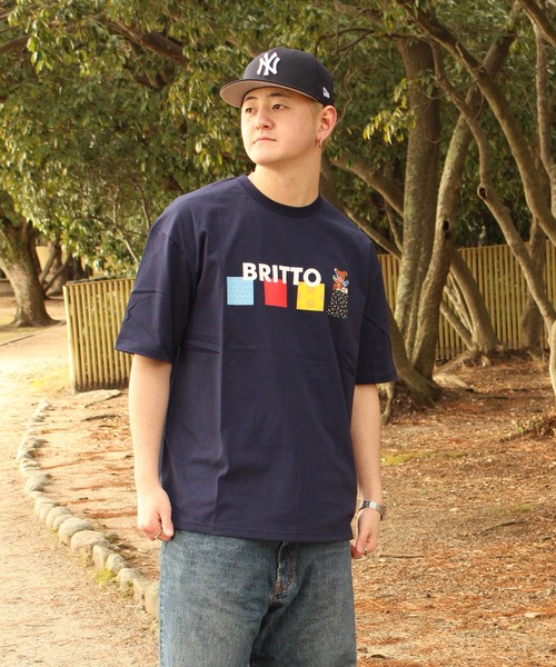 TONE SELECT GOODS（トーンセレクトグッズ）の「【BRITTO】プリントTシャツ（Tシャツ/カットソー・メンズ・ネイビー/ブラック系その他/ホワイト系その他2/ブラック系その他2/ホワイト系その他・MEDIUM/LARGE/X-LARGE/SMALL）」の12枚目の写真