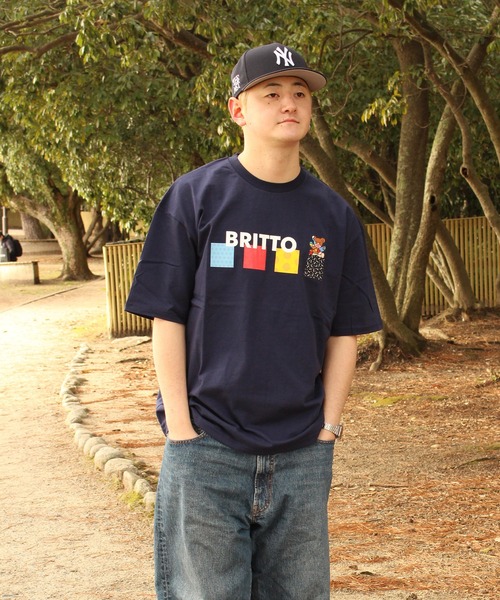 TONE SELECT GOODS（トーンセレクトグッズ）の「【BRITTO】プリントTシャツ（Tシャツ/カットソー・メンズ・ネイビー/ブラック系その他/ホワイト系その他2/ブラック系その他2/ホワイト系その他・MEDIUM/LARGE/X-LARGE/SMALL）」の13枚目の写真