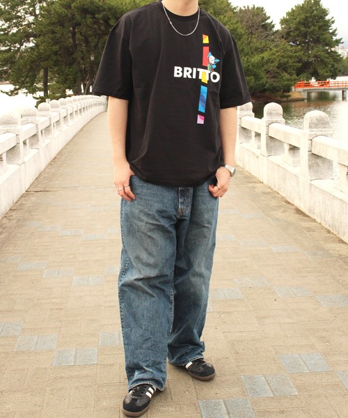 TONE SELECT GOODS（トーンセレクトグッズ）の「【BRITTO】プリントTシャツ（Tシャツ/カットソー・メンズ・ネイビー/ブラック系その他/ホワイト系その他2/ブラック系その他2/ホワイト系その他・MEDIUM/LARGE/X-LARGE/SMALL）」の19枚目の写真
