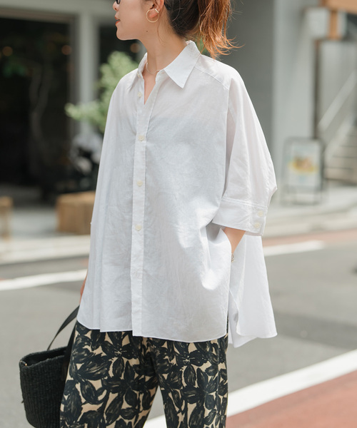 Spick and Span リップストップアーミーシャツ 36 Spick and Span リップストップアーミーシャツ 36
