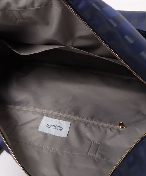 MACKINTOSH PHILOSOPHY（ﾏｯｷﾝﾄｯｼｭ ﾌｨﾛｿﾌｨｰ）の「ボストンバッグ アメリア２ 68765（ボストンバッグ・レディース・ネイビー/グレー・FREE）」の5枚目の写真