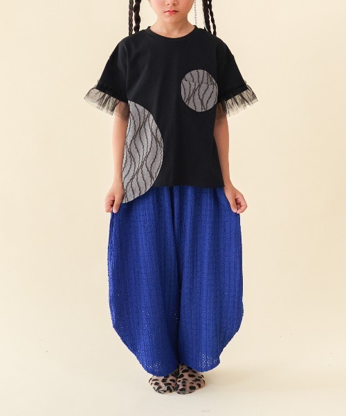 unica（ユニカ）の「レースまんまるパンツ（その他パンツ・キッズ・オフホワイト/ブルー/ブラック・XL/S/M/L）」の21枚目の写真