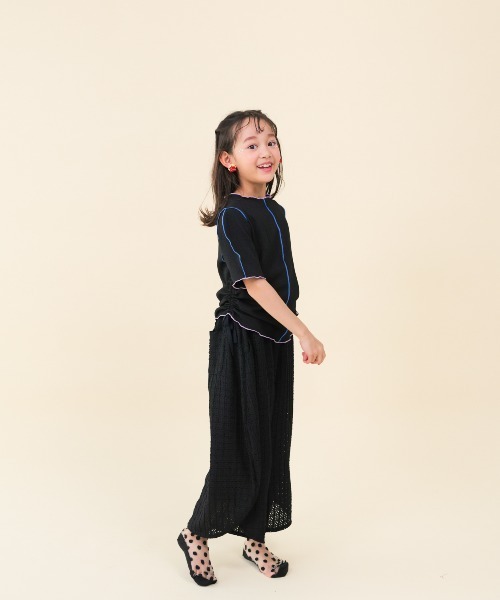 unica（ユニカ）の「レースまんまるパンツ（その他パンツ・キッズ・オフホワイト/ブルー/ブラック・XL/S/M/L）」の12枚目の写真