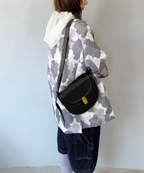 SANSeLF（サンセルフ）の「【SANSeLF】 カモフラージュテーラードジャケット 総柄 シングルブレスト sanw25a039（その他アウター・レディース・グレー・FREE）」の9枚目の写真