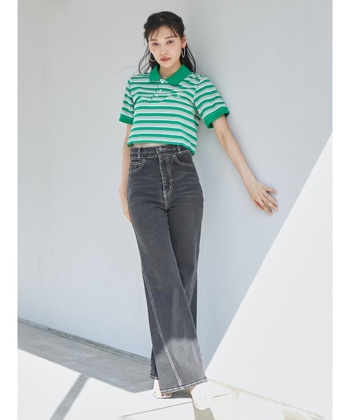 LACOSTE(ラコステ)の「LACOSTE/ポロシャツ(ポロシャツ・レディース・ホワイト/グリーン/ブラウン/ピンク・FREE)」の5枚目の写真