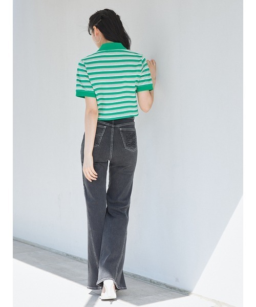 LACOSTE(ラコステ)の「LACOSTE/ポロシャツ(ポロシャツ・レディース・ホワイト/グリーン/ブラウン/ピンク・FREE)」の6枚目の写真