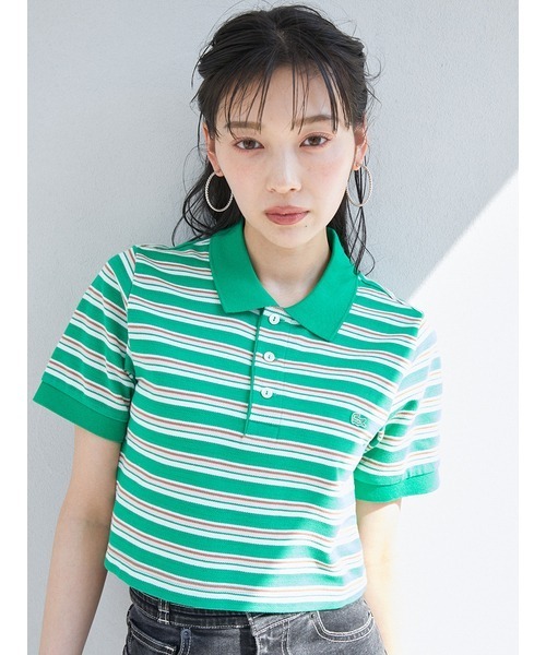 LACOSTE ポロシャツ SNIDEL スナイデル　ラコステ LACOSTE/ポロシャツ（ポロシャツ）｜SNIDEL（スナイデル