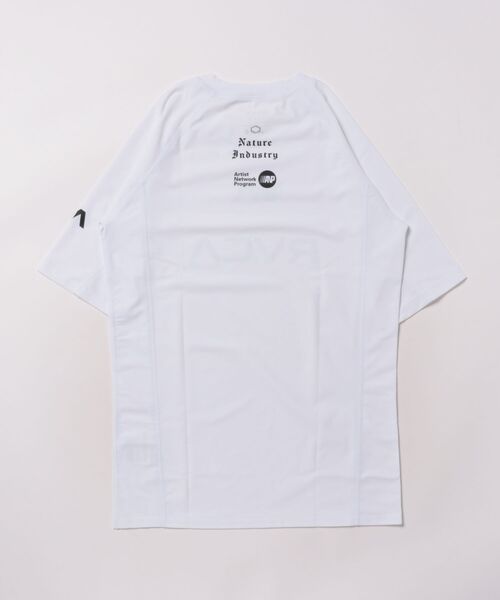 RVCA(ルーカ)の「RVCA メンズ 【VA SPORT】 VA RVCA RASH SS ラッシュガード 【2025年夏モデル】/ルーカロゴ半袖ラッシュガード(水着)(ラッシュガード・メンズ・ブラック/ホワイト/グリーン系その他・SMALL/LARGE/X-LARGE/MEDIUM)」の4枚目の写真