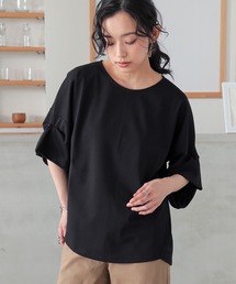 n'OrLABEL | 【機能素材】『袖タックTシャツ』(Tシャツ/カットソー)