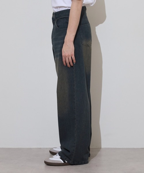 FUNALIVE（ファンアライブ）の「ルーズシルエット加工デニム（デニムパンツ・メンズ・ブルー/ブラック/ネイビー・XL/XXL/M/L）」の16枚目の写真