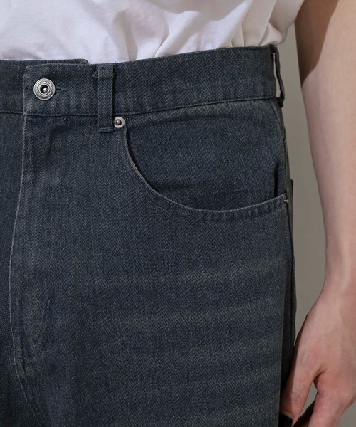 FUNALIVE（ファンアライブ）の「ルーズシルエット加工デニム（デニムパンツ・メンズ・ブルー/ブラック/ネイビー・XL/XXL/M/L）」の22枚目の写真