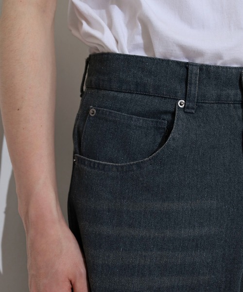 FUNALIVE（ファンアライブ）の「ルーズシルエット加工デニム（デニムパンツ・メンズ・ブルー/ブラック/ネイビー・XL/XXL/M/L）」の21枚目の写真