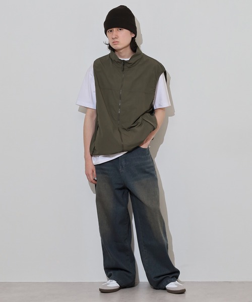 FUNALIVE（ファンアライブ）の「ルーズシルエット加工デニム（デニムパンツ・メンズ・ブルー/ブラック/ネイビー・XL/XXL/M/L）」の15枚目の写真