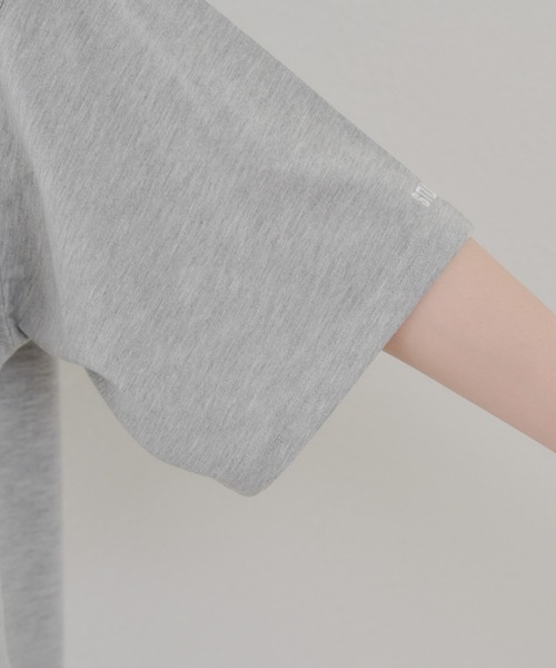 サガラ刺繍ハーフZIPプルオーバー（Tシャツ/カットソー