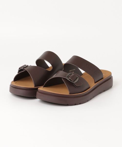 U.S. POLO ASSN.（ユーエスポロアッスン）の「【U.S. POLO ASSN./ユーエスポロアッスン】 ダブルベルト リカバリースライドサンダル（サンダル・メンズ・ブラウン/ブラック・LL/M/L）」の19枚目の写真