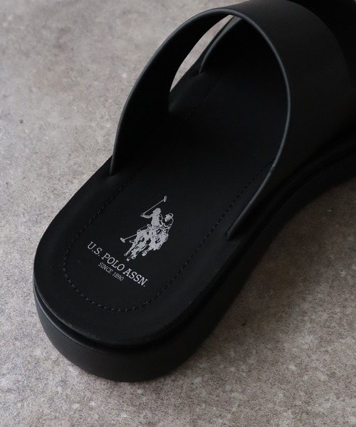 U.S. POLO ASSN.（ユーエスポロアッスン）の「【U.S. POLO ASSN./ユーエスポロアッスン】 ダブルベルト リカバリースライドサンダル（サンダル・メンズ・ブラウン/ブラック・LL/M/L）」の18枚目の写真