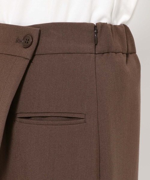 LOWRYS FARM（ローリーズファーム）の「ラップタイトスカート　 327283（スカート・レディース・ブラウン/アイボリー/ブラック・MEDIUM/LARGE）」の22枚目の写真