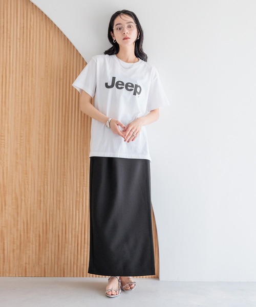 LOWRYS FARM（ローリーズファーム）の「ラップタイトスカート　 327283（スカート・レディース・ブラウン/アイボリー/ブラック・MEDIUM/LARGE）」の7枚目の写真