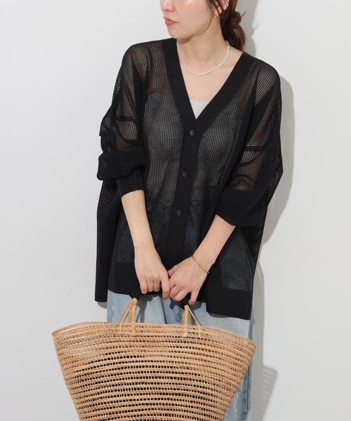 【新品】JOURNAL STANDARD relume メッシュカーディガン JOURNAL STANDARD relume｜メッシュカーディガン | Rakuten