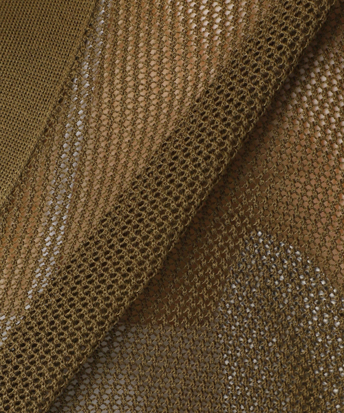 JOURNAL STANDARD relume（ジャーナルスタンダード　レリューム）の「メッシュカーディガン（カーディガン/ボレロ・レディース・カーキ/ブラック/ホワイト・FREE）」の6枚目の写真