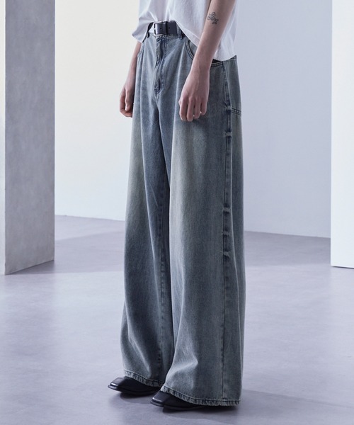 Loose/ルース（ルース）の「ヴィンテージフェード ワイドバギーデニム