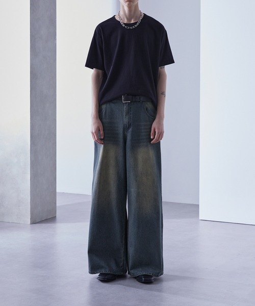 Loose/ルース（ルース）の「ヴィンテージフェード ワイドバギーデニムパンツ【セットアップ対応】（デニムパンツ・メンズ・グレー/ブルー/ブラック/ライトブルー・XS/S/M/L）」の18枚目の写真