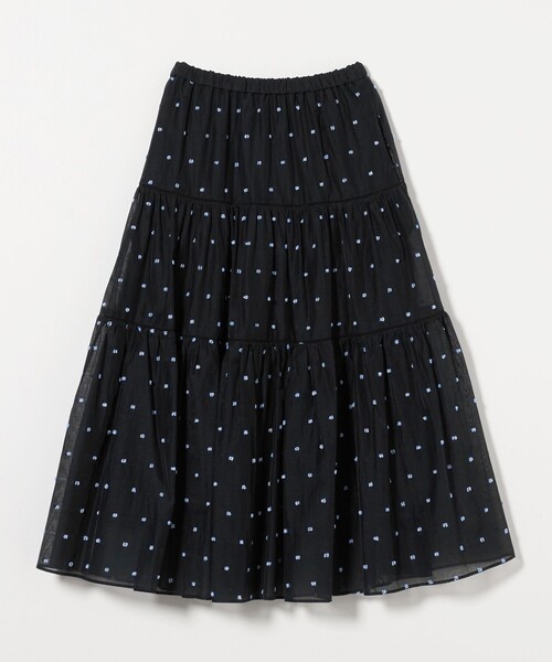 ゆうなお2トーンドットジャガードスカート 2トーン ドットジャガード スカート（スカート）｜UNITED ARROWS