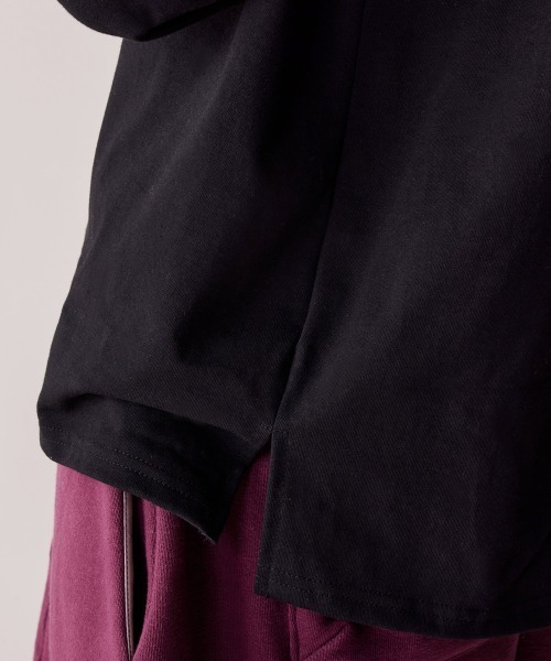rehacer(レアセル)の「rehacer : Hemline One Flower L/S / ヘムラインワンフラワーポケットロングスリーブカットソー(Tシャツ/カットソー・メンズ・ブラック/グレー/ホワイト・MEDIUM/LARGE/X-LARGE/SMALL)」の12枚目の写真