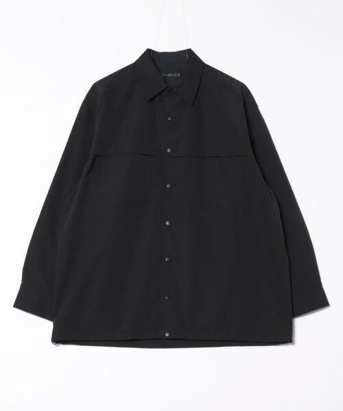 CONTACT(コンタクト)の「【CONTACT】ルーズシルエット ロングスリーブ ブルゾンシャツ052220(シャツ/ブラウス・メンズ・ブラック/カーキ・L/LL/M)」の17枚目の写真