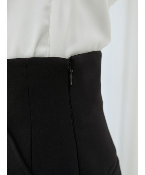 SNIDEL（スナイデル）の「ヘムフレアスカショ（その他パンツ・レディース・その他/ワイン/ブラック・1/0）」の12枚目の写真