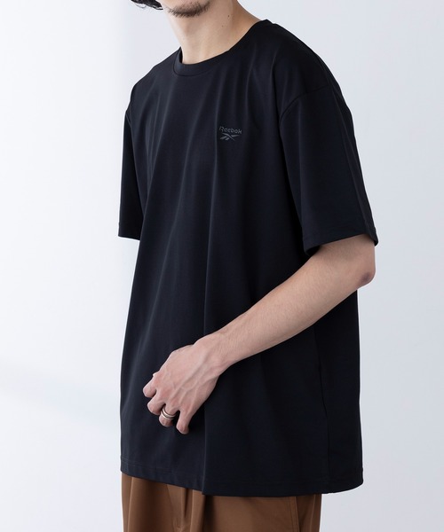 Reebok（リーボック）の「【Reebok】UVカット 水陸両用 半袖Tシャツ（Tシャツ/カットソー・メンズ・ネイビー/ブラック/ホワイト・LL/M/L）」の5枚目の写真