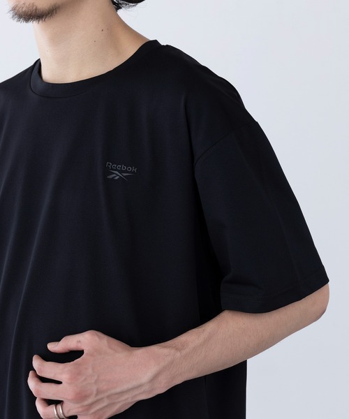 Reebok（リーボック）の「【Reebok】UVカット 水陸両用 半袖Tシャツ（Tシャツ/カットソー・メンズ・ネイビー/ブラック/ホワイト・LL/M/L）」の4枚目の写真