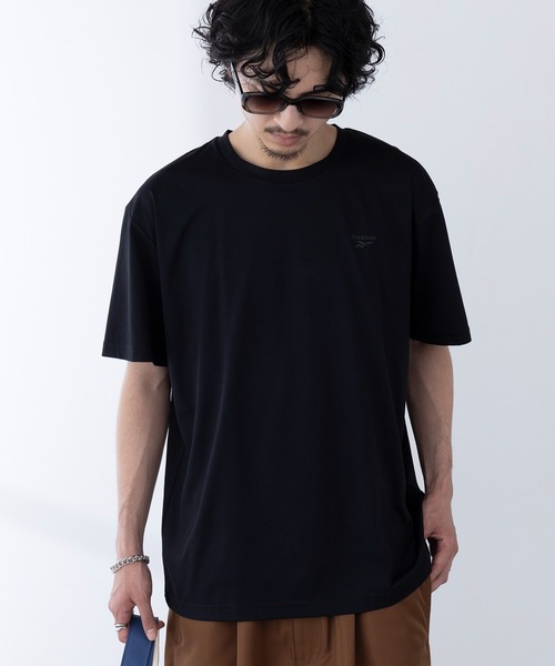Reebok（リーボック）の「【Reebok】UVカット 水陸両用 半袖Tシャツ（Tシャツ/カットソー・メンズ・ネイビー/ブラック/ホワイト・LL/M/L）」の6枚目の写真