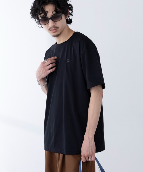 Reebok（リーボック）の「【Reebok】UVカット 水陸両用 半袖Tシャツ（Tシャツ/カットソー・メンズ・ネイビー/ブラック/ホワイト・LL/M/L）」の7枚目の写真