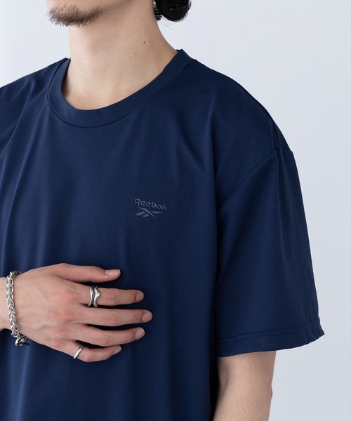 Reebok（リーボック）の「【Reebok】UVカット 水陸両用 半袖Tシャツ（Tシャツ/カットソー・メンズ・ネイビー/ブラック/ホワイト・LL/M/L）」の17枚目の写真