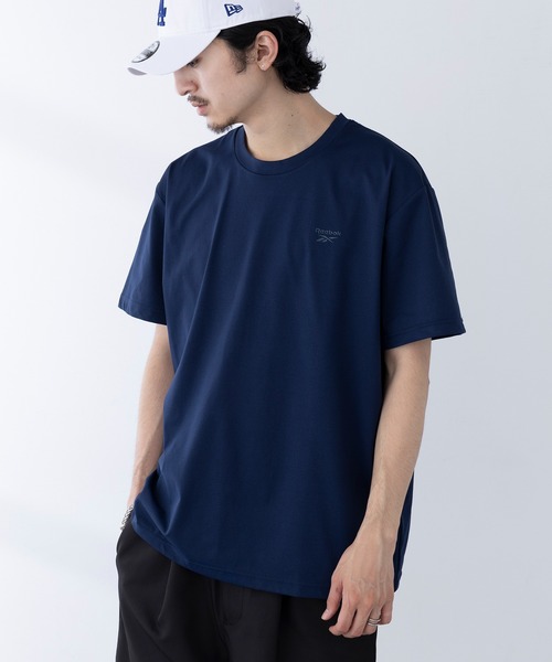 Reebok（リーボック）の「【Reebok】UVカット 水陸両用 半袖Tシャツ（Tシャツ/カットソー・メンズ・ネイビー/ブラック/ホワイト・LL/M/L）」の19枚目の写真