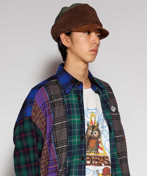 ALDIES（アールディーズ）の「Boa Cap / ボアキャップ（キャップ・メンズ・ネイビー/ブラウン/オリーブ・FREE）」の2枚目の写真