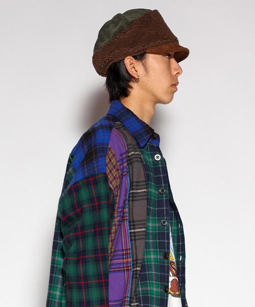 ALDIES（アールディーズ）の「Boa Cap / ボアキャップ（キャップ・メンズ・ネイビー/ブラウン/オリーブ・FREE）」の9枚目の写真