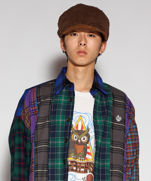 ALDIES（アールディーズ）の「Boa Cap / ボアキャップ（キャップ・メンズ・ネイビー/ブラウン/オリーブ・FREE）」の8枚目の写真