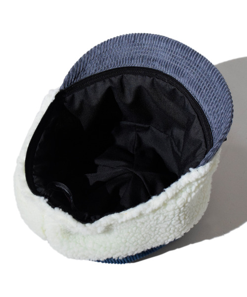 ALDIES（アールディーズ）の「Boa Cap / ボアキャップ（キャップ・メンズ・ネイビー/ブラウン/オリーブ・FREE）」の6枚目の写真