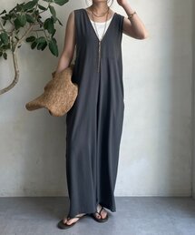 DouDou（ドゥドゥ）の「バックリボンオールインワン（つなぎ/オールインワン）」