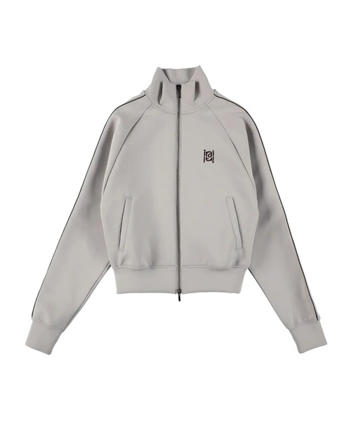 IRAL(アイラル)の「W ZIP TRACK JACKET(ジャージ・レディース・チャコールグレー/ブラック/グレー・FREE)」の9枚目の写真